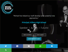 Tablet Screenshot of michaelmcqueen.net